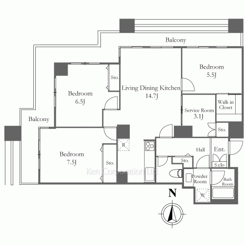 Property Blueprint /rent/tokyoapartment/search/results/133814/2016073052.html