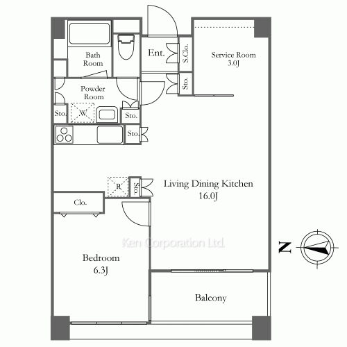 Property Blueprint /rent/tokyoapartment/search/results//2016073401.html