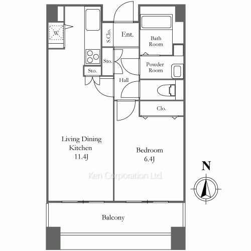 Property Blueprint /rent/tokyoapartment/search/results/183228/2016073487.html
