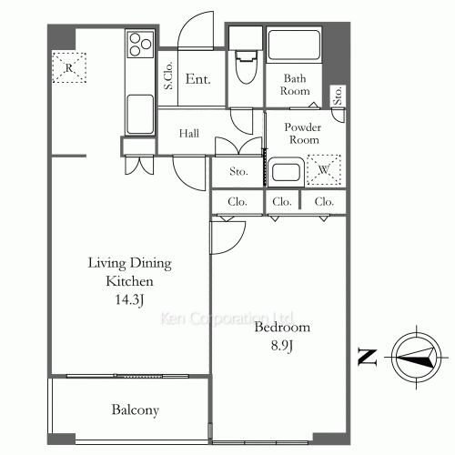 Property Blueprint /rent/tokyoapartment/search/results//2016073598.html