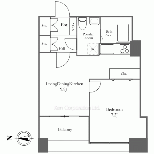 Property Blueprint /rent/tokyoapartment/search/results/183228/2016073643.html