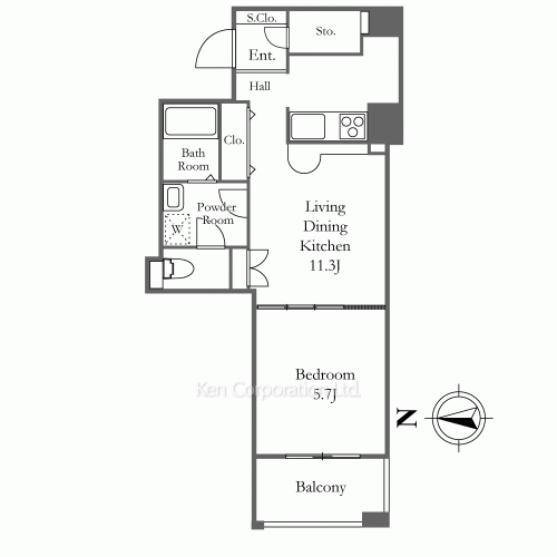 Property Blueprint /rent/tokyoapartment/search/results//2016073727.html