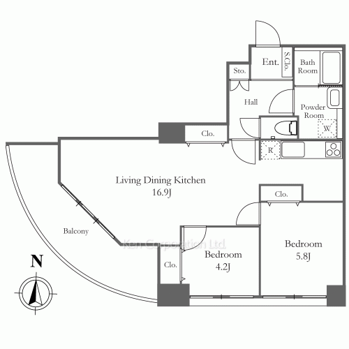 Property Blueprint /rent/tokyoapartment/search/results/183228/2016073738.html