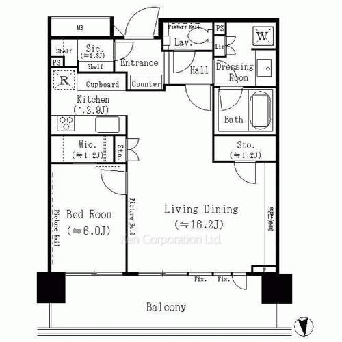 Property Blueprint /rent/tokyoapartment/search/results/172392/2016100391.html