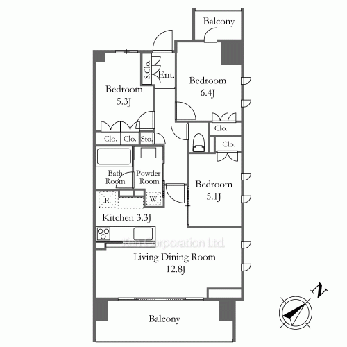 Property Blueprint /rent/yokohamaapartment/search/results/184204/2016110377.html