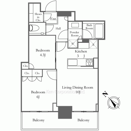 Property Blueprint /rent/yokohamaapartment/search/results//2017020448.html