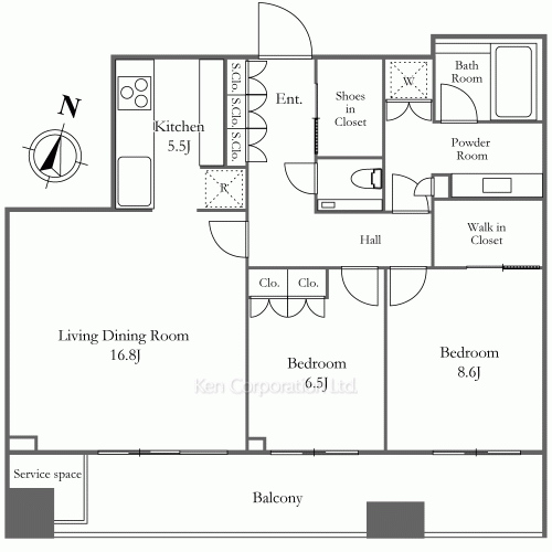 Property Blueprint /rent/tokyoapartment/search/results/185012/2017020783.html