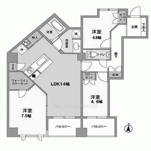 Property Blueprint /rent/tokyoapartment/search/results/179902/2017021256.html