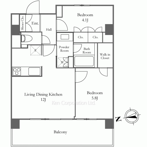 Property Blueprint /rent/tokyoapartment/search/results/185176/2017021486.html