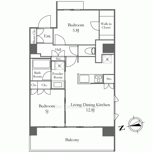 Property Blueprint /rent/tokyoapartment/search/results/185176/2017021488.html