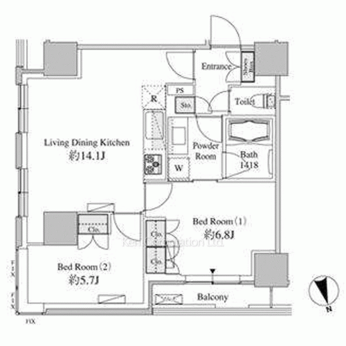 Property Blueprint /rent/tokyoapartment/search/results/165295/2017040383.html