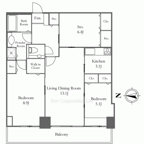 Property Blueprint /rent/tokyoapartment/search/results/165176/2017060961.html