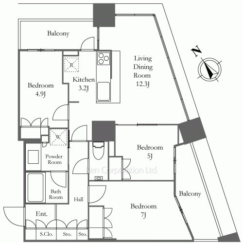 Property Blueprint /rent/tokyoapartment/search/results/185576/2017091001.html