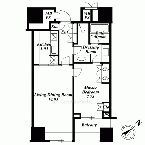 Property Blueprint /rent/tokyoapartment/search/results/155170/2017100235.html