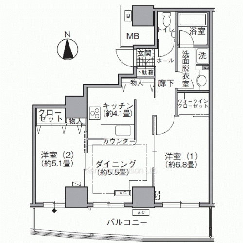 Property Blueprint /rent/tokyoapartment/search/results/164786/2017100298.html