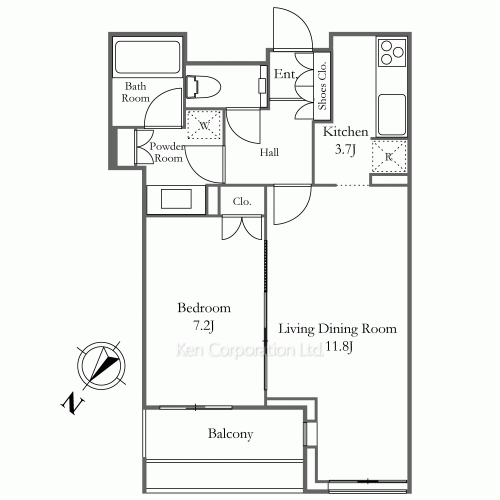 Property Blueprint /rent/tokyoapartment/search/results//2017110620.html
