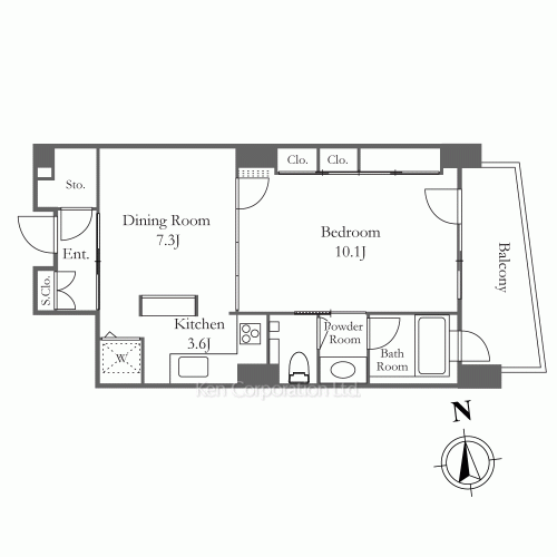 Property Blueprint /rent/tokyoapartment/search/results/164786/2017110701.html