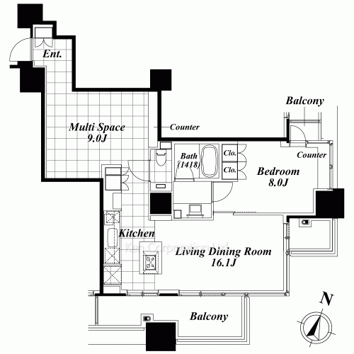 Property Blueprint /rent/tokyoapartment/search/results/154705/2018010042.html