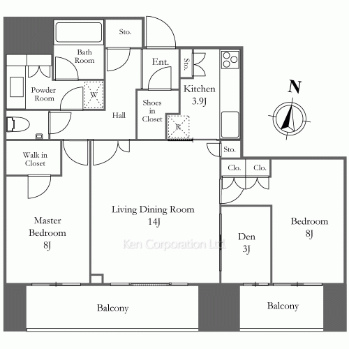 Property Blueprint /rent/tokyoapartment/search/results/158133/2018030624.html
