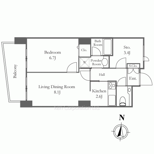Property Blueprint /rent/tokyoapartment/search/results/164786/2018040287.html