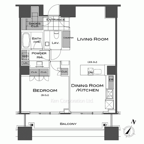 Property Blueprint /rent/tokyoapartment/search/results/154705/2018070261.html