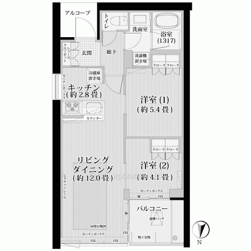 Property Blueprint /rent/tokyoapartment/search/results/170632/2018090345.html