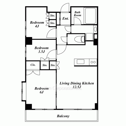 Property Blueprint /rent/tokyoapartment/search/results/163198/2018100823.html
