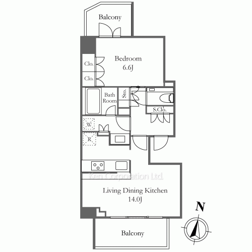 Property Blueprint /rent/tokyoapartment/search/results/191330/2018110455.html