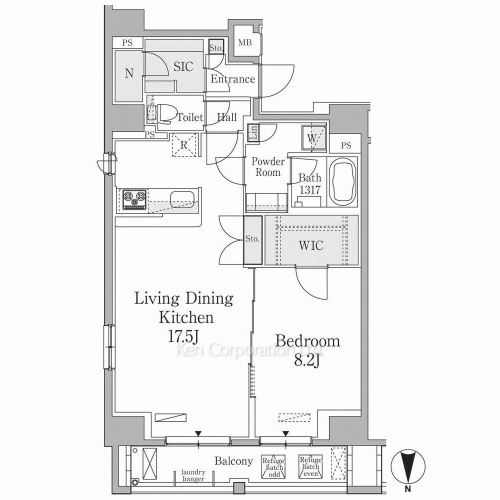 Property Blueprint /rent/tokyoapartment/search/results/191538/2018120644.html