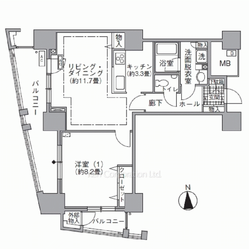 Property Blueprint /rent/tokyoapartment/search/results/164786/2019010024.html