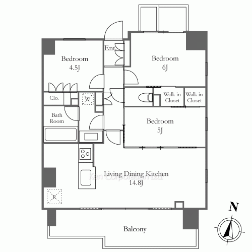 Property Blueprint /rent/tokyoapartment/search/results/191829/2019010996.html