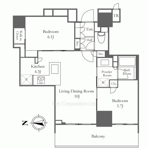 Property Blueprint /rent/tokyoapartment/search/results/192707/2019040591.html