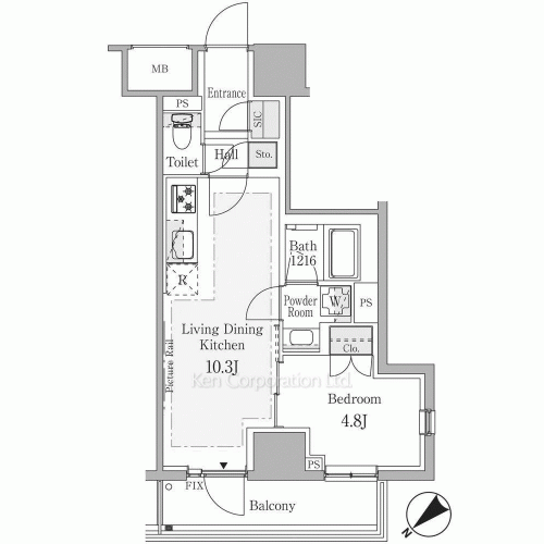 Property Blueprint /rent/tokyoapartment/search/results/193709/2019080160.html