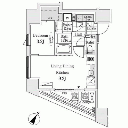 Property Blueprint /rent/tokyoapartment/search/results/194727/2019120381.html