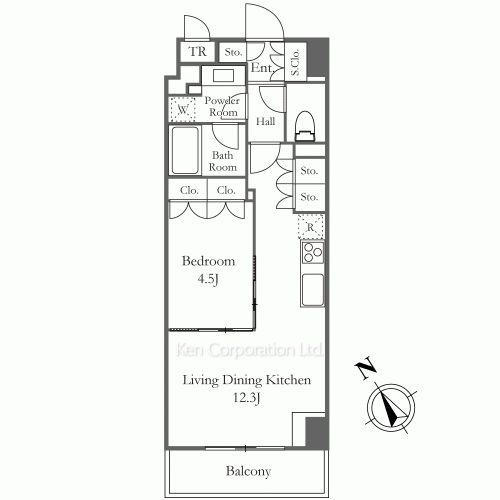 Property Blueprint /rent/tokyoapartment/search/results/194853/2020010058.html