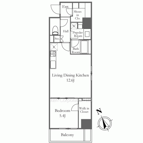 Property Blueprint /rent/tokyoapartment/search/results/194853/2020010076.html
