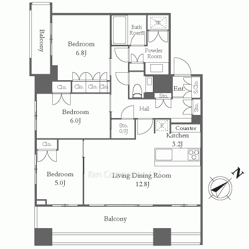 Property Blueprint /rent/tokyoapartment/search/results/159302/2020010402.html