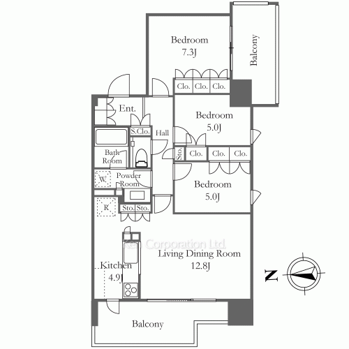 Property Blueprint /rent/yokohamaapartment/search/results/184409/2020010515.html