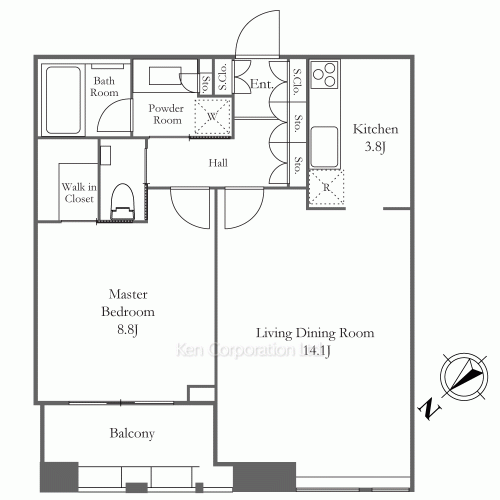 Property Blueprint /rent/tokyoapartment/search/results/195089/2020011172.html