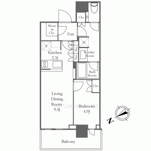Property Blueprint /rent/yokohamaapartment/search/results/193130/2020011425.html