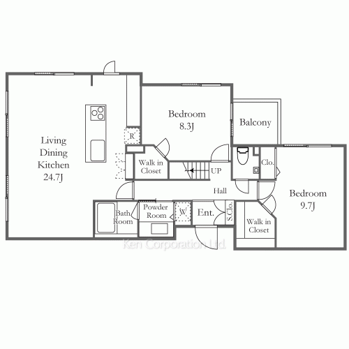 Property Blueprint /rent/tokyoapartment/search/results/195150/2020020016.html