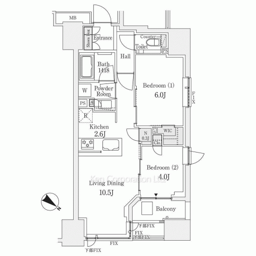 Property Blueprint /rent/tokyoapartment/search/results/195209/2020020315.html