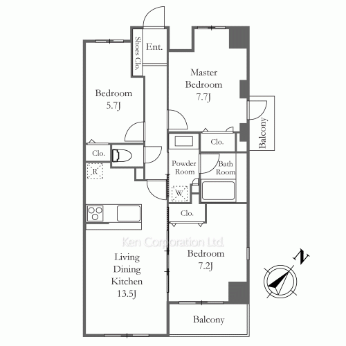 Property Blueprint /rent/tokyoapartment/search/results/194577/2020020386.html
