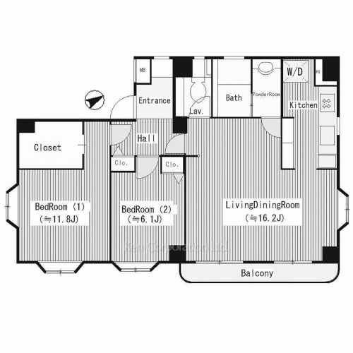 Property Blueprint /rent/tokyoapartment/search/results/180890/2020021175.html