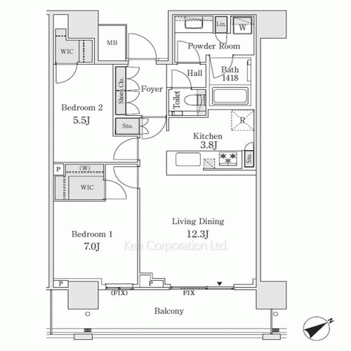 Property Blueprint /rent/yokohamaapartment/search/results/193130/2020031126.html