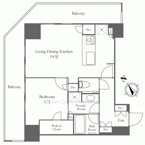 Property Blueprint /rent/tokyoapartment/search/results/195390/2020031383.html