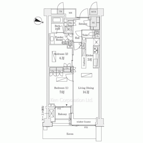 Property Blueprint /rent/tokyoapartment/search/results/195169/2020031419.html