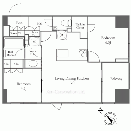 Property Blueprint /rent/tokyoapartment/search/results/196310/2020060526.html