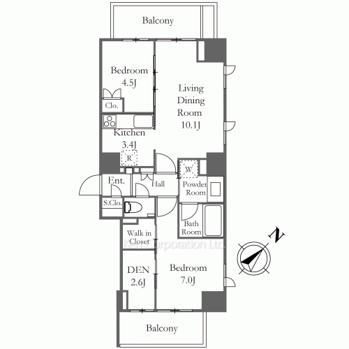 Property Blueprint /rent/tokyoapartment/search/results/173610/2020070090.html