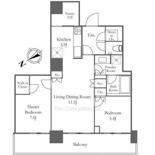 Property Blueprint /rent/yokohamaapartment/search/results/193130/2020070739.html
